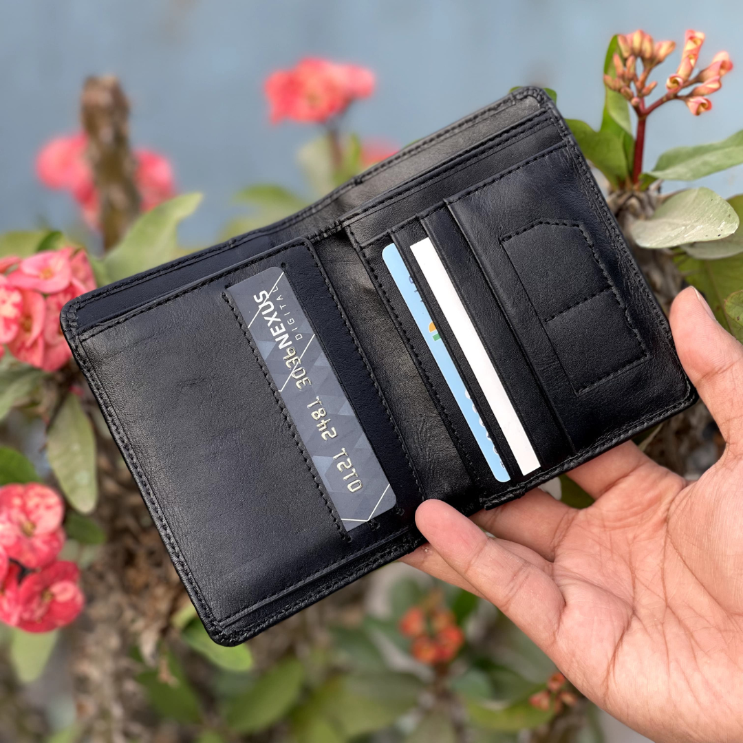 BIFOLD LEATHER WALLET (AGUN)