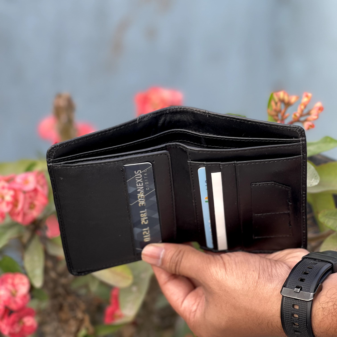 BIFOLD LEATHER WALLET (AGUN)