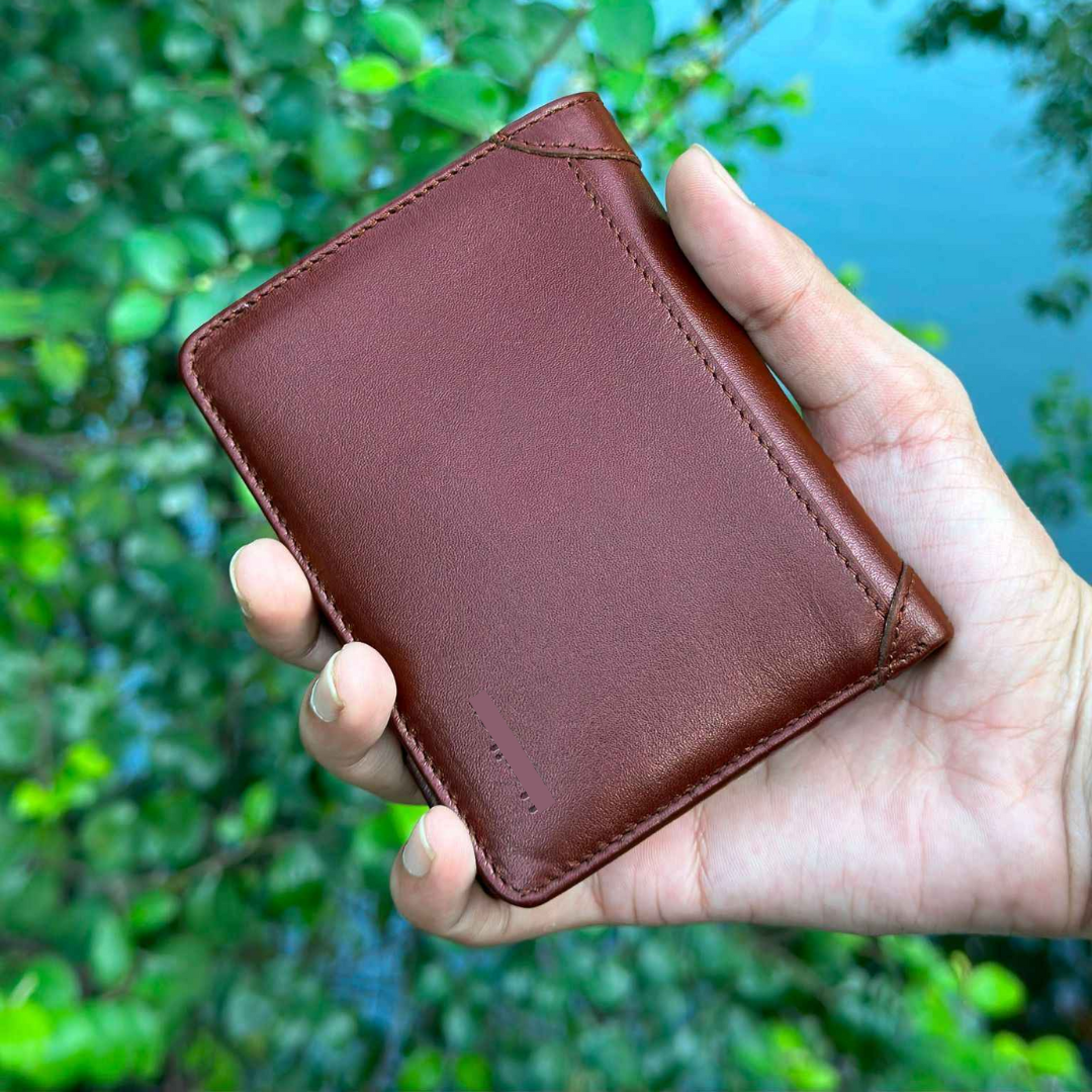BIFOLD LEATHER WALLET (AGUN)