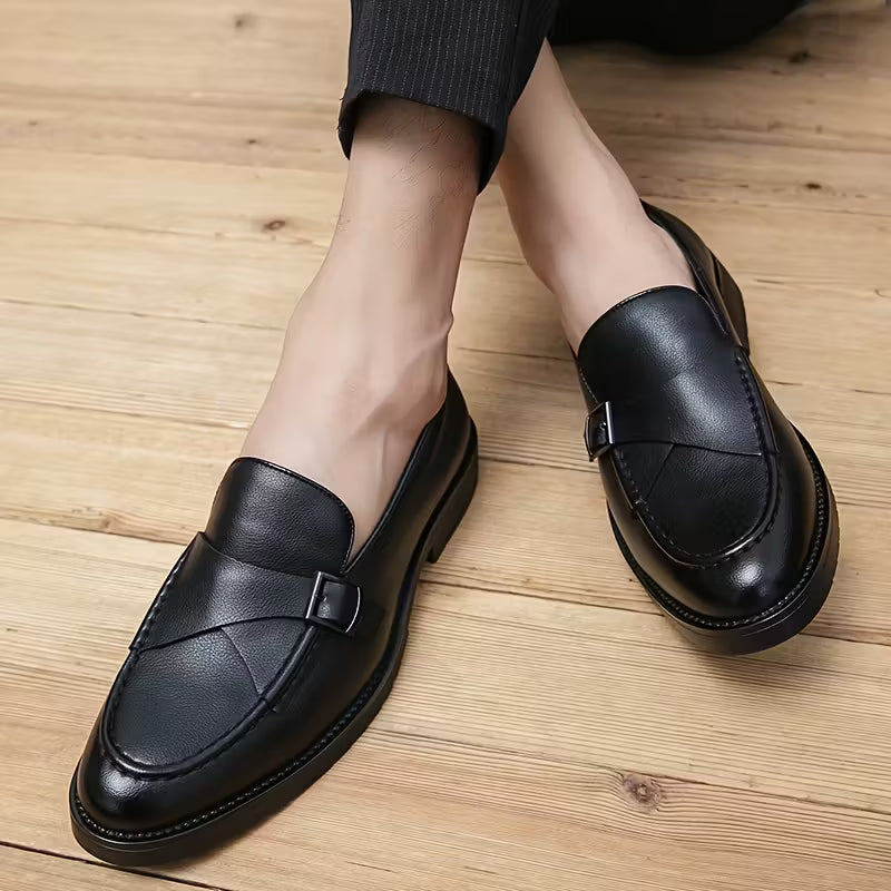 Stylish Leather Shoe For Men (L-206)