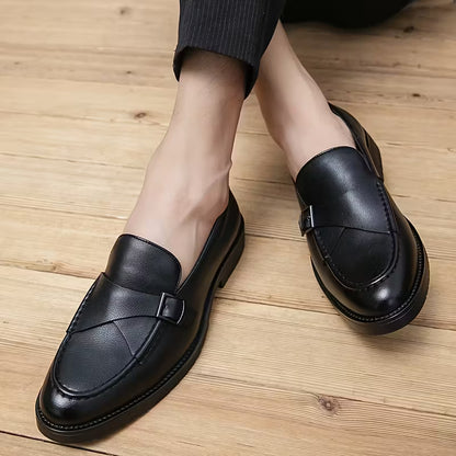 Stylish Leather Shoe For Men (L-206)